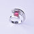 CrimsonGlow™ Vintage Ring met Rode Stenen – Kristal Zirkoon Damesring