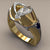 CrimsonGlow™ Vintage Ring met Rode Stenen – Kristal Zirkoon Damesring