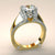 CrimsonGlow™ Vintage Ring met Rode Stenen – Kristal Zirkoon Damesring